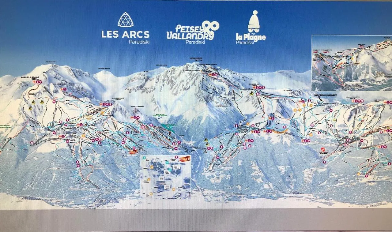 Residence Le Rami Les Coches 라 플라뉴 아파트
